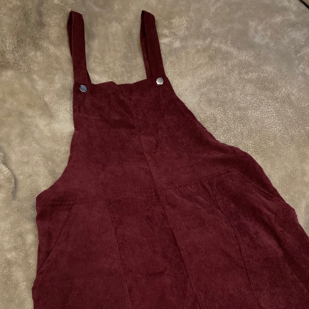Corduroy Overall Dress